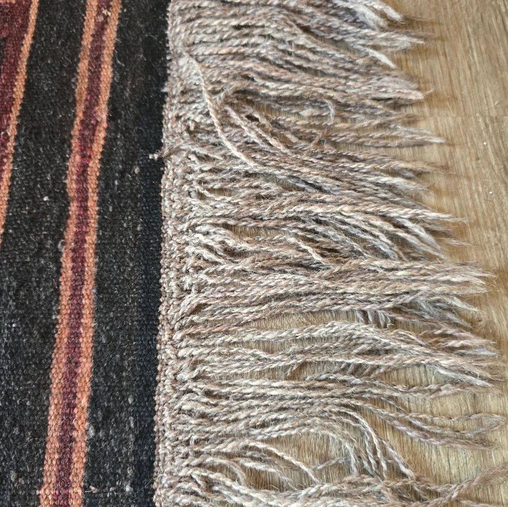 Kilim Labijar RARE Rug from Afghanistan made of sheep's wool